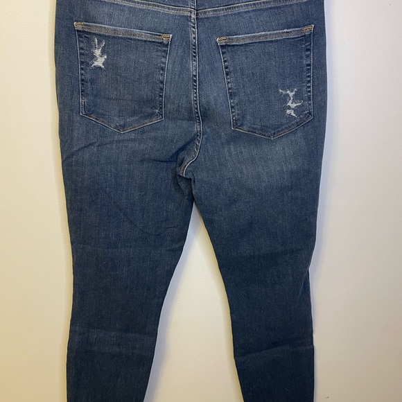 Good American Dark Blue Skinny Jeans Good Legs Women’s 16 - Picture 6 of 11